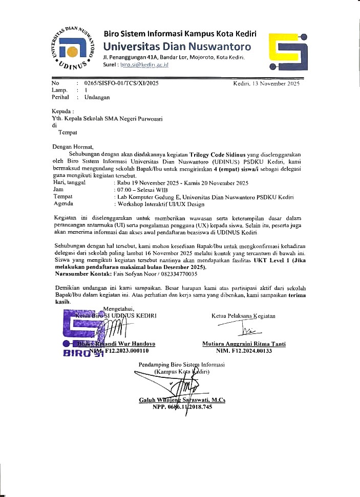 Trilogy Code SIdinus